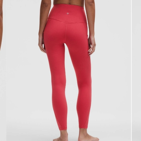 lululemon athletica Pants - Lululemon Align HR Pant 25" *Pockets In Desert Red NWT